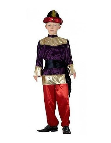 Disfraz de Paje Morado para un Look Impactante y Único