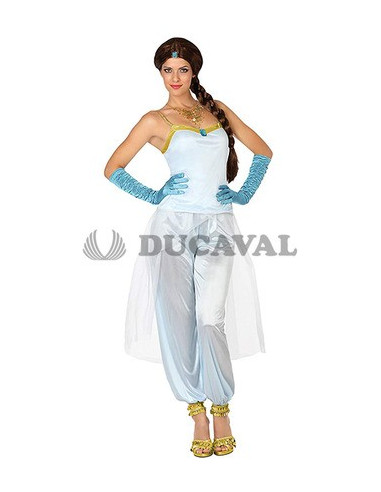 Disfraz de Princesa Árabe blanco
