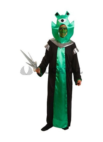 Disfraz para Hombre Alien Marciano Verde