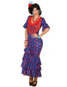 Disfraz de Flamenca azul