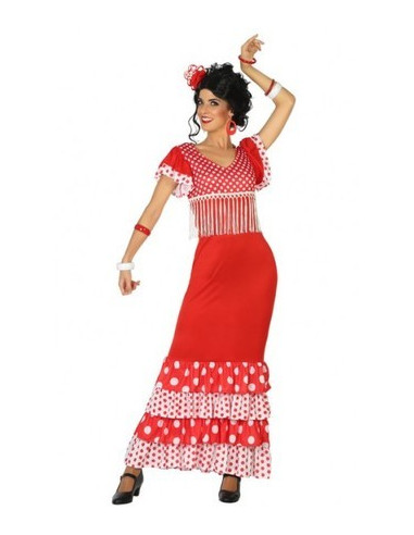 Disfraz de Flamenca rojo