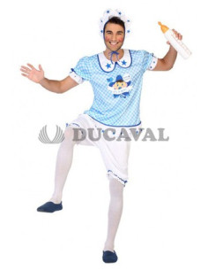 Disfraz de Bebé azul