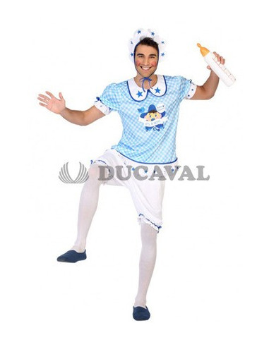 Disfraz de Bebé azul
