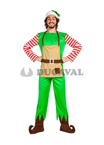▷ Disfraz Elfo Hombre Verde - Comprar Online - My Karamelli ✓