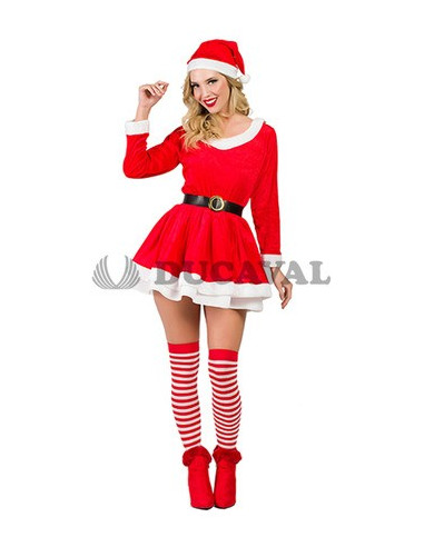 Disfraz Sexy de Mamá Noel para Fiestas Divertidas