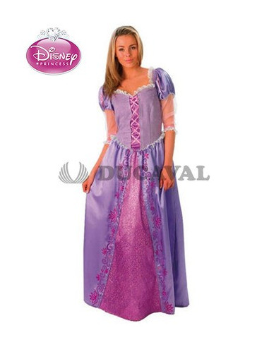 Disfraz de Rapunzel mujer