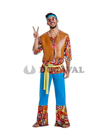 Disfraz de Hippie chaleco