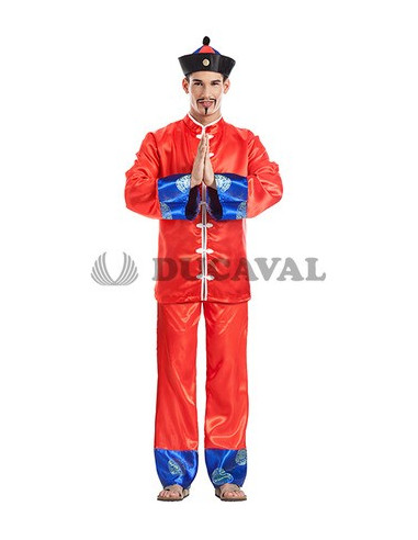 Disfraz de Chino rojo