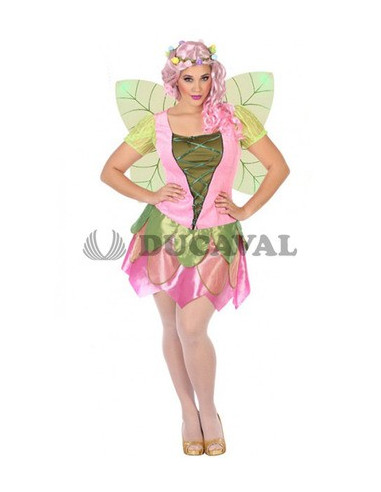 Disfraz de Hada rosa y verde