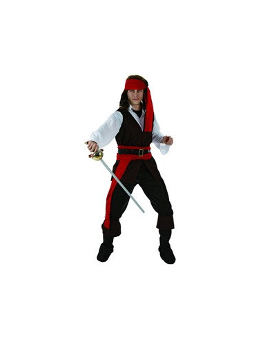 Disfraz de Pirata caribeño hombre