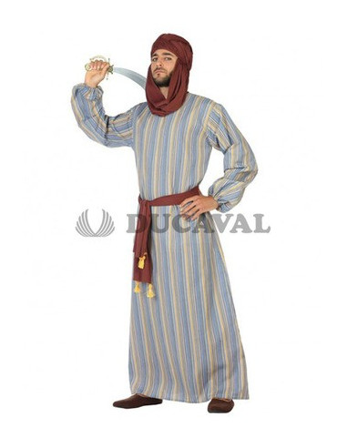 Disfraz árabe para hombre elegante y llamativo