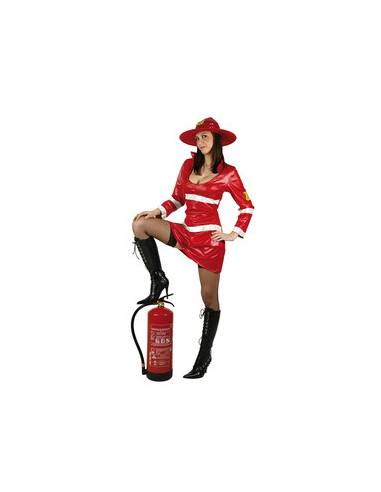 Disfraz de Bombera rojo