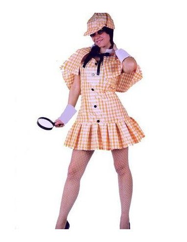 Disfraz de Detective Inglés mujer