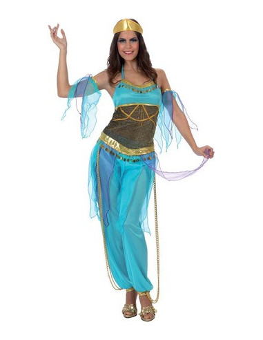 Disfraz de Bailarina Árabe azul