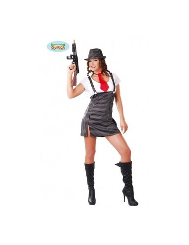 Disfraz de Ganster chica