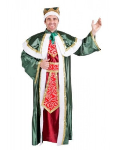 Disfraz Rey Gaspar para Carnaval y Fiestas Temáticas