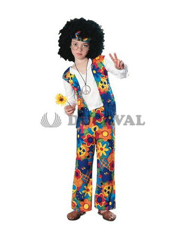 Disfraz de Hippie niño