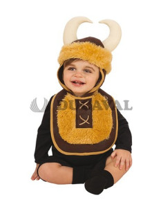 Disfraz de Babero Vikingo bebé