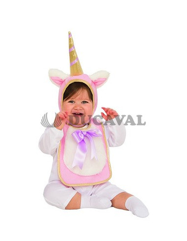 Disfraz de Babero Unicornio bebé