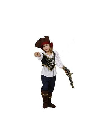 Disfraz de Pirata niña