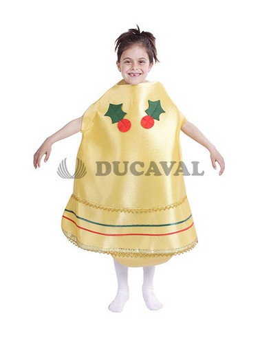 Disfraz de Campana Navideña Perfecto para Fiestas