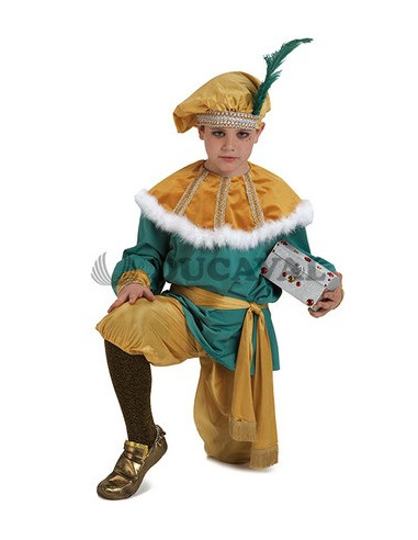 Disfraz de Paje Melchor para un Carnaval Inolvidable