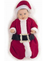 Disfraz de Papá Noel bebé para las festividades navideñas