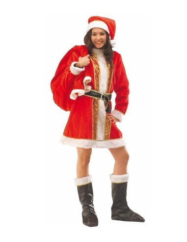 Disfraz de Mamá Noel para brillar esta Navidad