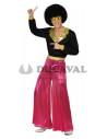 Disfraz de Disco hombre rosa