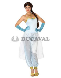 Disfraz de Princesa Árabe blanco