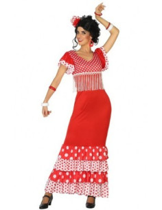 Disfraz de Flamenca rojo