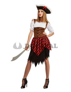 Disfraz de Pirata chica