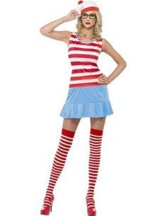 Disfraz de Donde esta Wally sexy