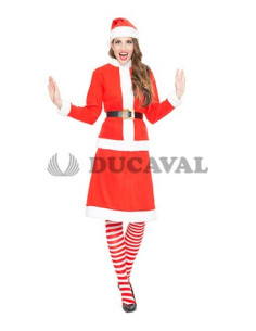 Disfraz de Mamá Noel para brillar esta Navidad