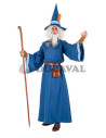Disfraz mago azul