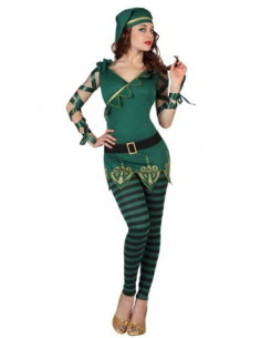 Disfraz de Duende para Mujer Ideal para Fiestas y Navidad