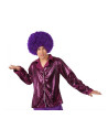 Disfraz de Chaqueta disco brillo fucsia