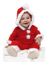 Disfraz de Papá Noel bebé para las festividades navideñas