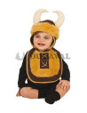 Disfraz de Babero Vikingo bebé