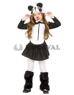 Disfraz oso panda niña - Disfraces Ducaval