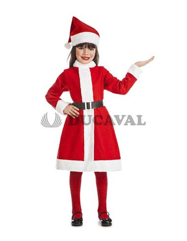 Disfraz Mamá Noel infantil para brillar esta Navidad