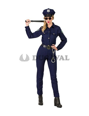 Disfraz Policía NY Mujer - Disfraces Ducaval