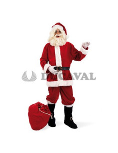 Disfraz de Papá Noel de lujo para una Navidad inolvidable