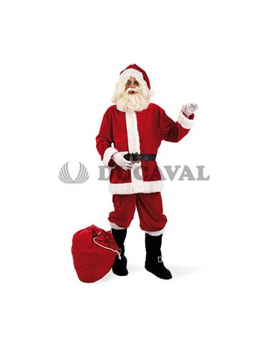 Disfraz de Papá Noel de lujo para una Navidad inolvidable