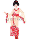 Disfraz geisha rojo