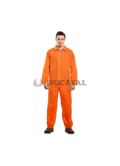 Disfraz prisionero naranja