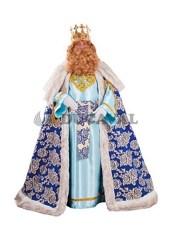 Disfraz de Rey Mago Gaspar de lujo para destacar esta Navidad