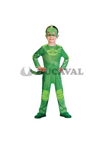 PJ Masks Gekko verde - Disfraces Ducaval