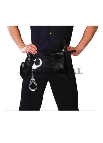 industria simpático promedio Cinturón policía - Disfraces Ducaval