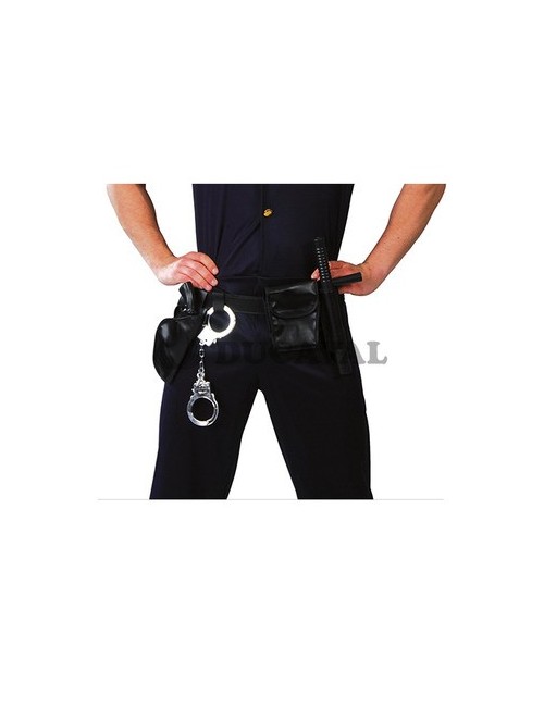 Cinturón policía - Disfraces Ducaval